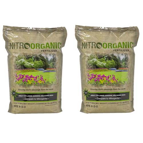Fertilizante natural NitroOrganic 5 lbs paquete x2 miniatura 1