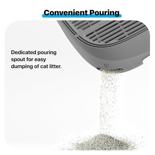 Image of Neakasa Cat Pedal Step Stool with Filter Function, Easy to Clean Cat Litter Tray for M1 Open Top Self-Cleaning Litter Box