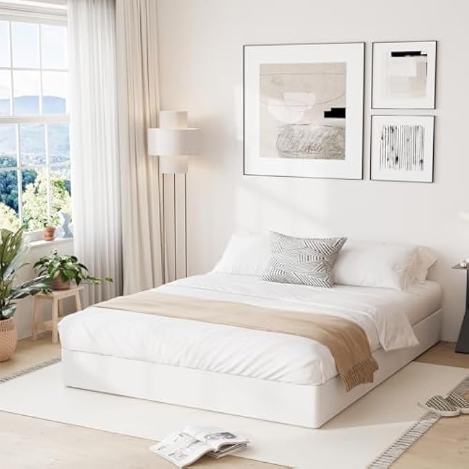 Full Size Box Spring, 9 Inch High Profile Box Spring Full Size Bed, Strong Metal Frame, Noise Free, Easy Assembly, 3000lbs Weight Capacity