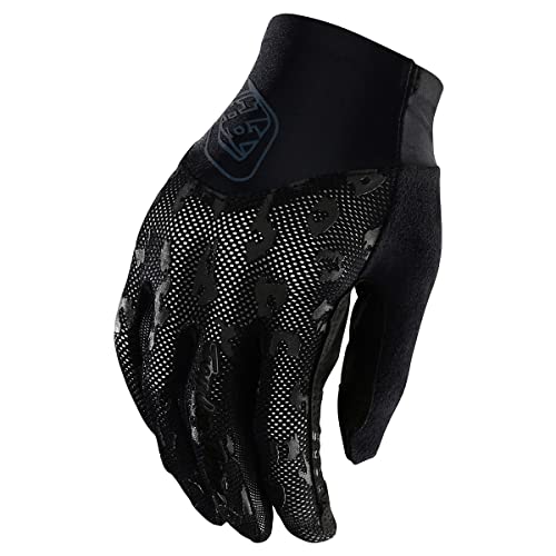 Troy Lee Designs Motocross Motorcycle Dirt Bike Racing Mountain Bicycle Gloves, Womens ACE 2.0 Glove (Panther Black, Large)