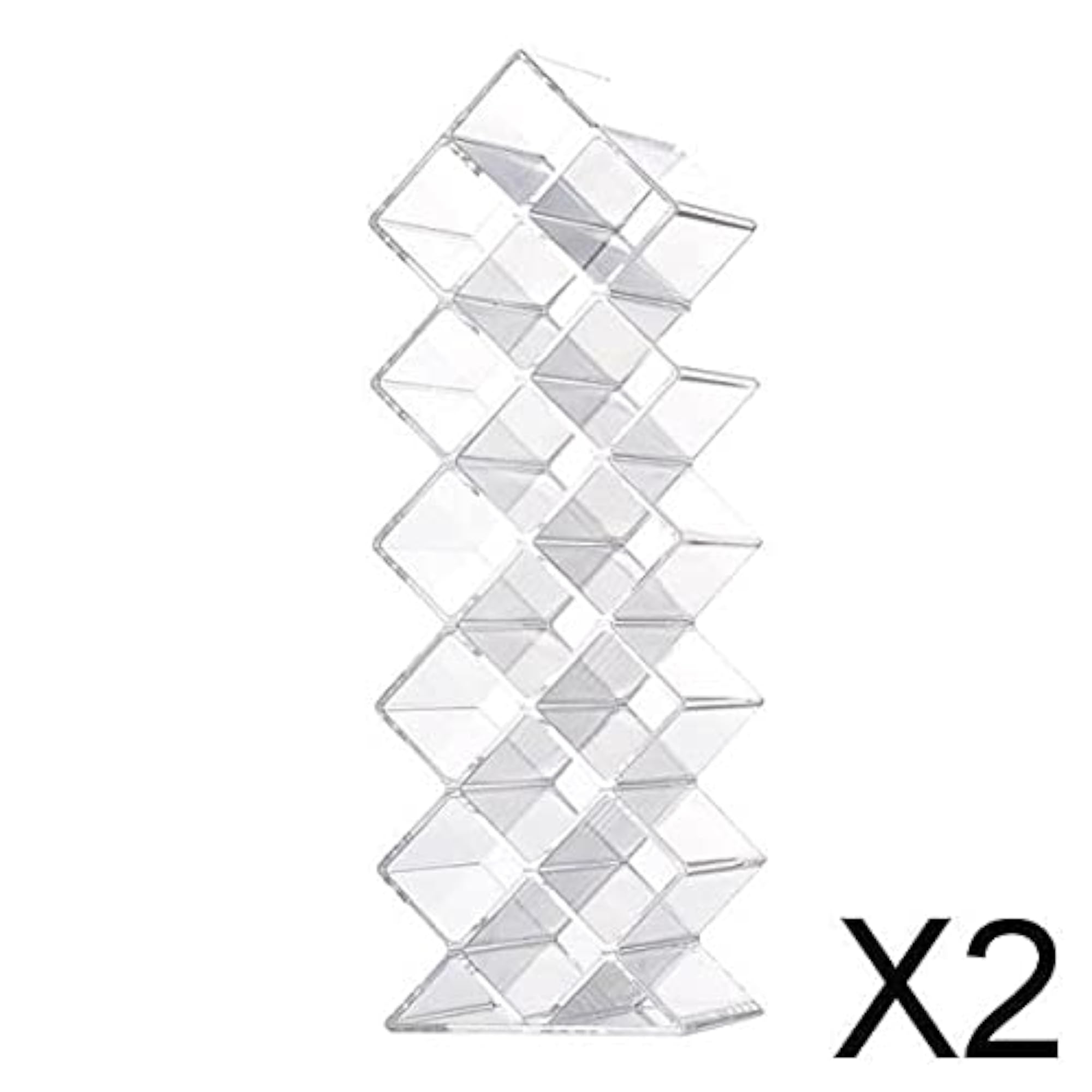 2x16 Grid Makeup Display Lipstick Stand Case