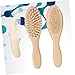 JOINPAYA 1Set Wool Brush Scalp Massage Tools Set Bath Cleaning Brush and Comb Kit for Gentle Skin Care Durable Handle Soft Massage Brush for Boy Girl