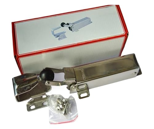 Serrure de porte plate en acier inoxydable avec ferme-porte hydraulique robuste - 3