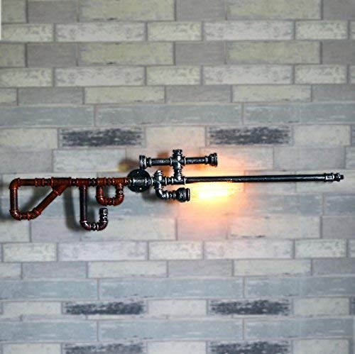 Lumière tuyau fusil sniper pour sublimer un espace sombre avec un style industriel rétro