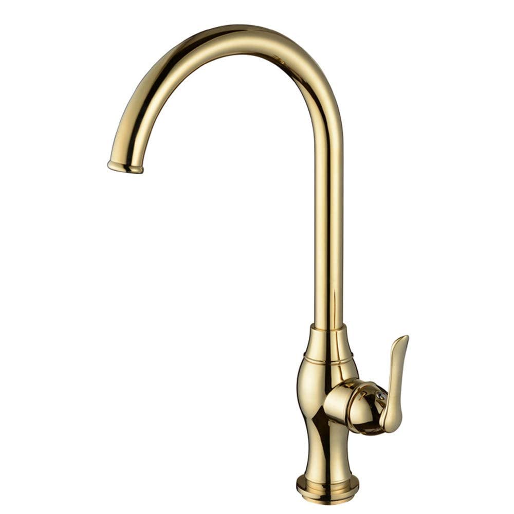 Robinet de cuisine en cuivre pour sublimer votre îlot central moderne