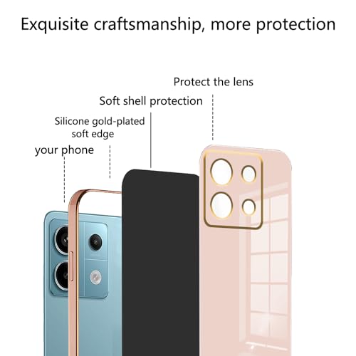 Coque Xiaomi Redmi Note 13 Pro 5G silicone rose résistante