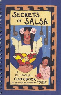 Unknown Binding Secrets of Salsa: A Bilingual Cookbook Book