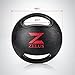 ZELUS Medicine Ball with Dual Grip| 10/20 lbs Exercise Ball |Weight Ball with