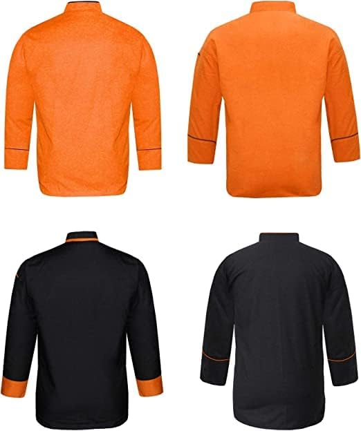 Chef Coat Chef Jacket With Best Fabrication (XS TO 6XL) Chef Uniform Pack of 4 (SR-03) Chef Shirt.