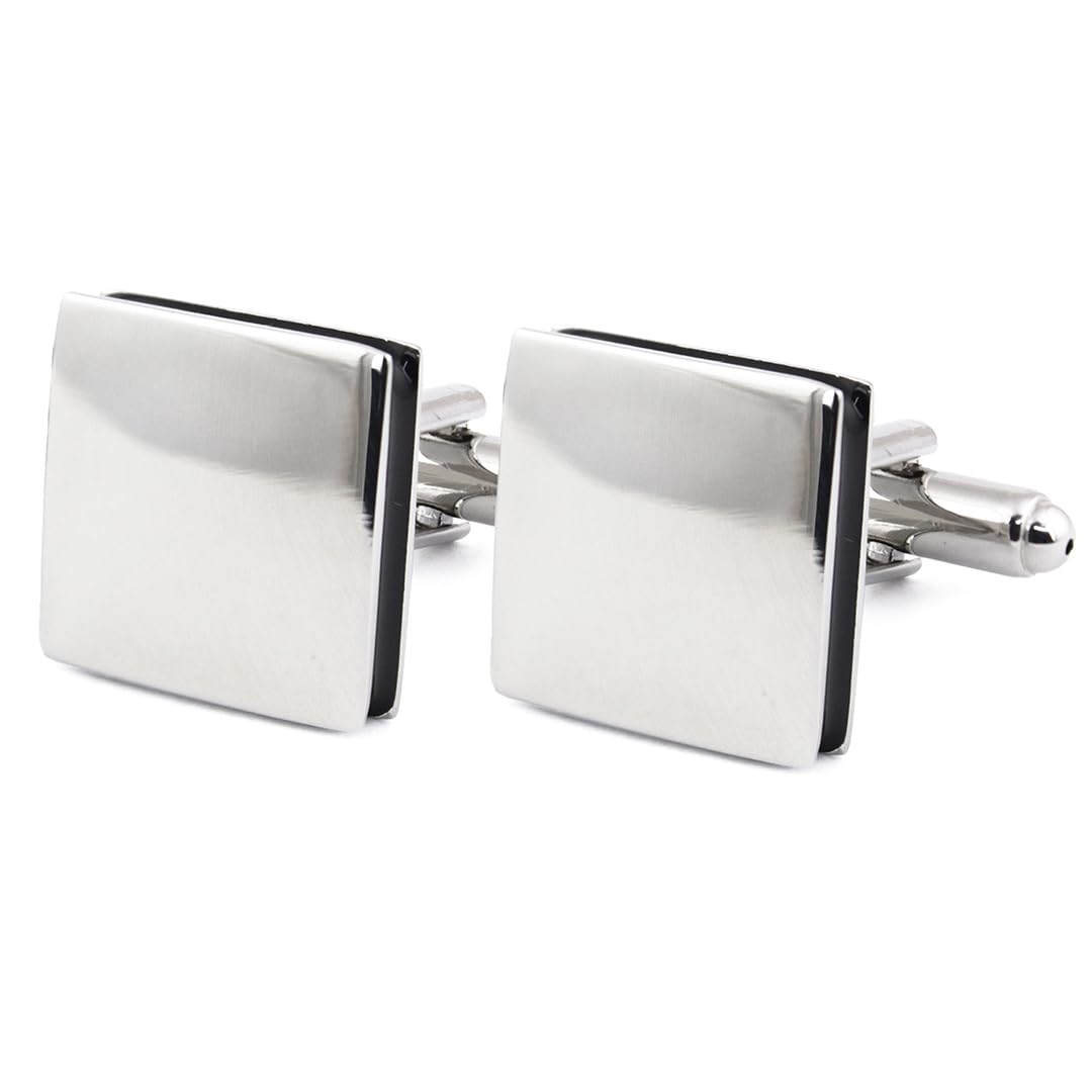 See full amazon price history chart for Peluche Classy Golden Square Premium Cufflinks for Men (Silver) Peluche Classy Golden Square Premium Cufflinks for Men (Silver) (B09BR77N9K) Amazon Price History, Amazon Price Tracker