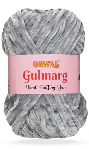 Image of M.G Chunky Velvet Yarn, Gulmarg IV 400 GMS - Best Used with Knitting and Crochet Needles - Wool Yarn for Knitting - Art-BABC