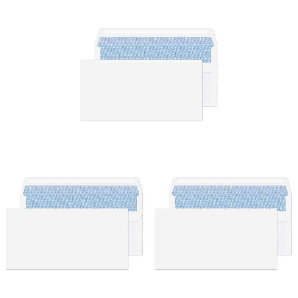 Blake Purely Everyday DL - 110 x 220 mm 75 g/m² Enveloppes Autocollante (12772) - Boîte de 1000 (Lot de 3)