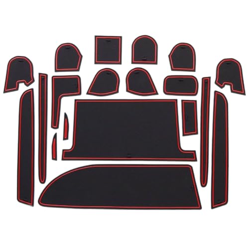 Tapis de tasse antidérapants pour VOXY 80/85 - Protection caoutchouc lavable