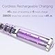 FUMEIKANG Elektrische Zahnbürsten für (purple)