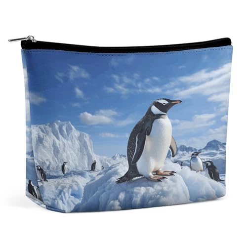 Trousse de toilette pingouin de grande capacité pour femme