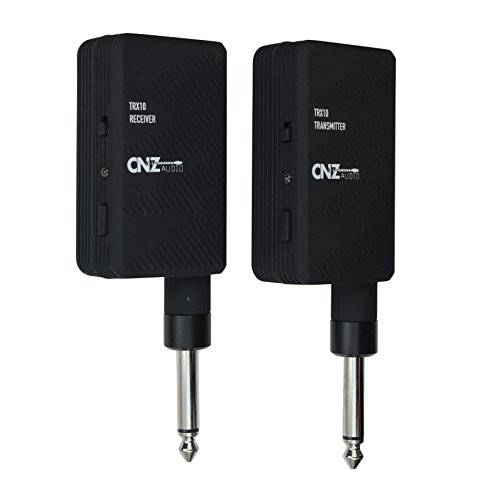 CNZ Audio Wireless Guitar Transmitter & Receiver, Easy Plug Play