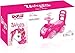 DOLU : Walk & Drive Ride-On - Pink Unicorn - Kids Foot-to-Floor Ride-On Vehicle with Horn, Sound Effects, Toddlers & Children Ages 12mo+