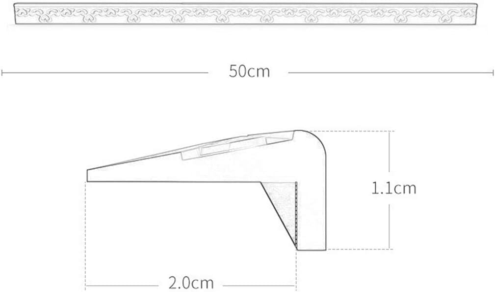 Protezioni angolari di sicurezza Protezioni angolari in schiuma, protezione for bordi, gel di silice 50 cm × 2 for protezione bordi mobili e protezione angoli for bambini (rosa, protezione bordi)(Pink