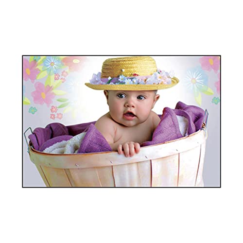 Image of pnf Poster And Frames Cute Babies Waterproof Wall Poster | Pregnant Women, Mothers | For Living, Bedroom | Home Decoration | Best Gifting Option (12x18inch) 1332-1