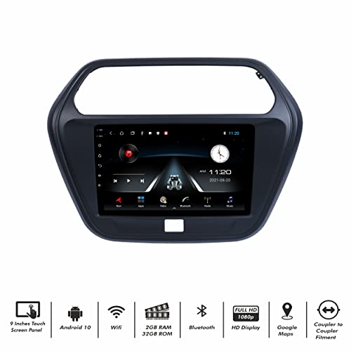 Image of 9 Inches Advanced Car Radio Receiver Android System for Mahindra New Bolero 2021 with 2GB /32GB RAM & ROM, Gorilla Glass /Full HD Display /WiFi /GPS /SWC and HD Parking Camera