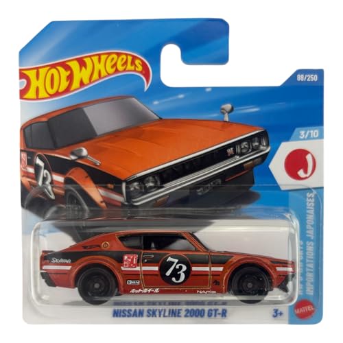 Hot Wheels Nissan Skyline 2000 GT-R a escala 1:64 miniatura 1