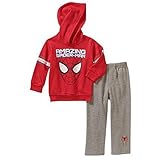 Spiderman Jogginganzug 2 teilig Kapuzenpullover + Jogginghose Freizeitanzug Junge (80)