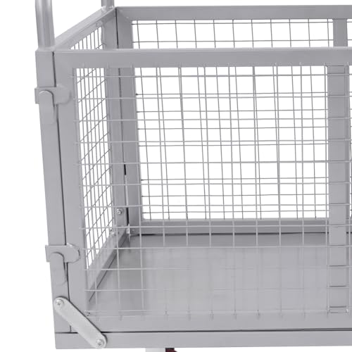 Carretilla de plataforma industrial 39.4 pulgadas miniatura 7