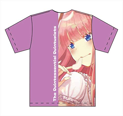 Amazon.co.jp: 五等分の花嫁 フルグラフィックTシャツ Lサイズ 中野
