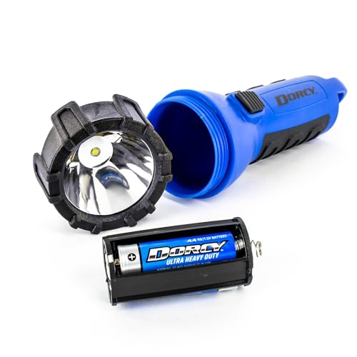 Dorcy 150 Lumen Floating Water Resistant LED Flashlight with Carabineer Clip, Blue (41-2514) by Dorcy - Image 4