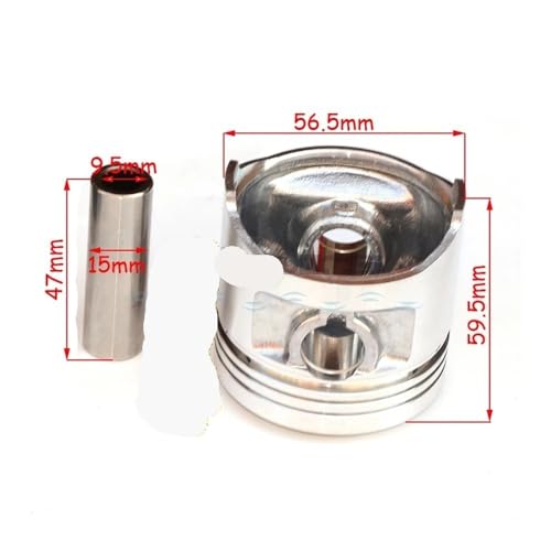 Kit cylindre 56,5 mm haute compression pour moto 4 temps CG125