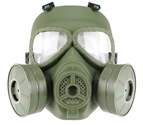 Masque de paintball antibuée masque tactique wargame avec ventilateur turbo