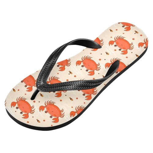 Women Beach Summer Casual Flip Flop Ocean CrabQuick Dry Sandals Slipper for Men 2140259