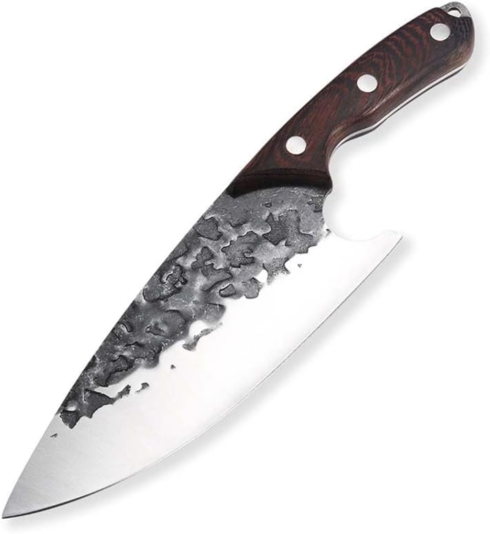 Meat cleaver,Cleaver Knife 8 Inch Boning Knife Japanese High Carbon Stainless Steel Cooking Butcher's Meat Knife Kitchen Accessories