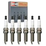 6 pc Champion Double Platinum Spark Plugs for BMW 335i xDrive 2011-15