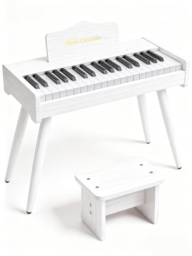 Amazon | キッズ電子ピアノ 37 鍵 手触り再現 2-5 才向け 三角ピアノ