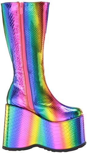 Ellie Shoes Women's 500-AMARA Fashion Boot, Multi, 14 M US | Image 5