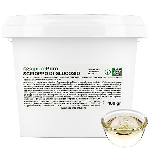 Jarabe de Glucosa SaporePuro para Postres y Helados - 400 g