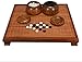 Jeu d echecs bois Go Set Enfants adultes Table d'échecs en bois de bois de bois de bois de bois de haute qualité avec pieds (Entrettenimiento Intelecte) LBWARMB