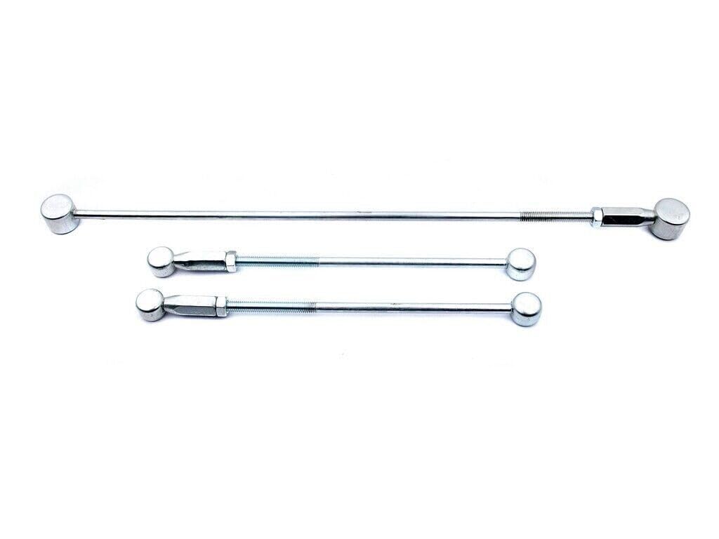 Lot 3 biellettes tringleries boîte vitesse compatible pour Peugeot 106, Citroën Saxo et AX motorisation 1.0 à 1.6 8V/16V - OEM 2452F6, 2452.F6