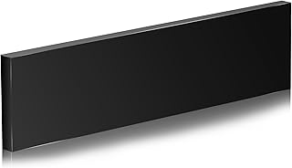 HDPE Plastic Block 1/2in Black Plastic Block 12x3In Perfect for Diverse ...