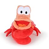 Jay Franco Disney Plush Pillow Buddy - Soft Plushie Stuffed Pillow 19 Inches, Red - Sebastian