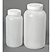 NASCO B01244WA Wide-Mouth Bottle, 1 mm Height, 1 mm Wide, 1 mm Length, 960 mL, Borosilicate Glass (Pack of 12)