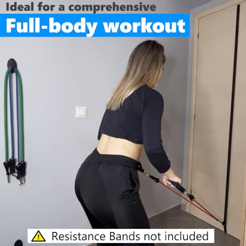 Sangles d'ancrage porte et mur FITKIT réglables pour bandes de résistance