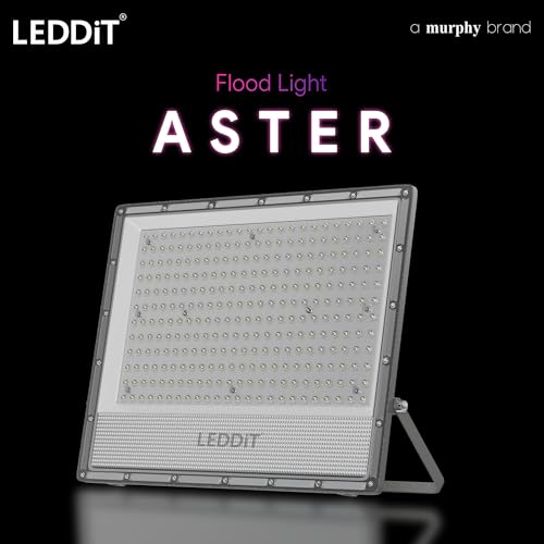 Image of Aster 200W LED Flood Light | IP66 Waterproof Outdoor Flood Light | High Brightness Security Light | Heavy Duty Aluminium Body | Cool White | 2 Year Warranty | Pack of 4