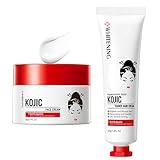 Kunnozz Kojic Hand Cream & Face Cream Set, Hyaluronic Tender Lotion, Deep Moisturizing & Nourishing Skincare for All Skin Types