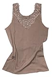 esprit taupe shirt Das Tank Top zeichnet sich durch die wunderbare Spitze aus, welche ebenfalls als Träger dient und angenehm zu Tragen ist.