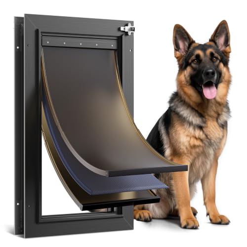Heavy Duty Aluminum Dog Door with Insulation Flap