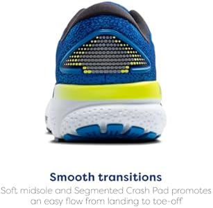 Brooks Ghost 16 Neutrale hardloopschoen voor heren, Zwartgeblakerde Parel/Juni Bug/Groen, 48 EU