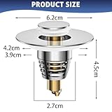 Zoom IMG-1 dachiy tappo lavandino bagno universale Zoom IMG-1 dachiy tappo lavandino bagno universale