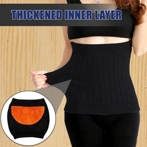 Comioke Calentador de Espalda,Cinturón de Calor para Lumbares,Cinturón Calentador de Invierno,Faja Lumbar Caliente para Hombres Mujeres para Cintura de Apoyo Caliente Dolores Menstruales - imagen 5